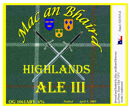 Highlands Ale III