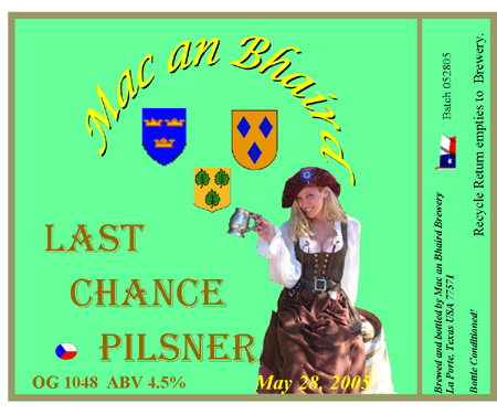 Last Chance Pilsner