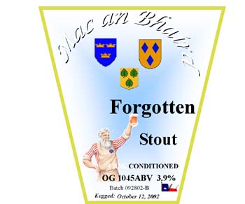 Forgotten Stout