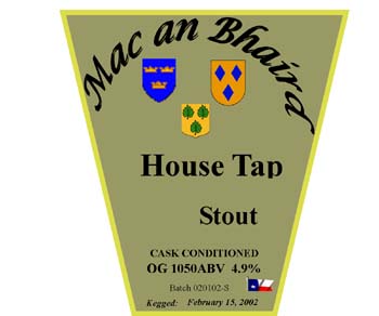 House Tap Stout