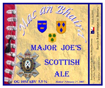 MajorJoesScothish Ale