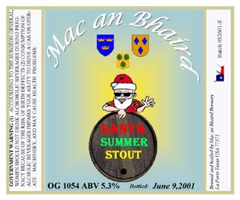 Santa Summer Stout