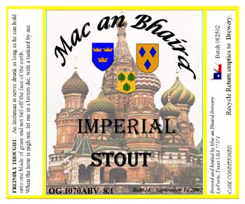 imperrial stout