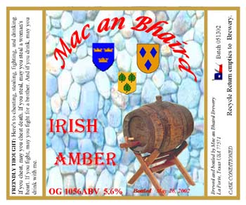 irish amber