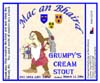 Grumpys  Cream Stout